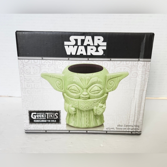 Star Wars Geeki Tikis Mandalorian The Child 16 Ounce Tiki Mug - Picture 1 of 9